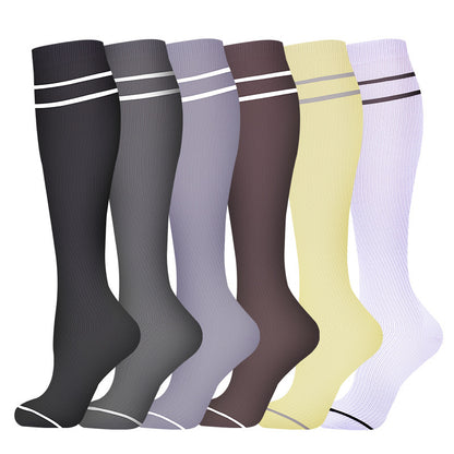 Leisure Printed Sports Pressure Socks Combination Set