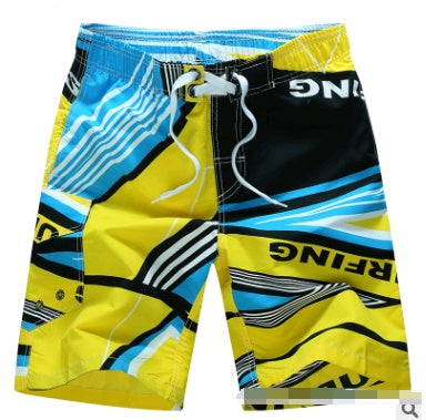 Men's Quick-Dry Graphic Swim Shorts - Bold and Comfortable