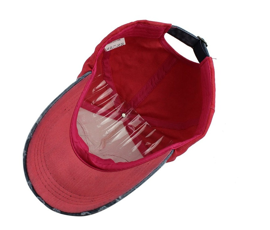 Multicolour Cotton Baseball Cap – Hip Hop Style for Men and Women