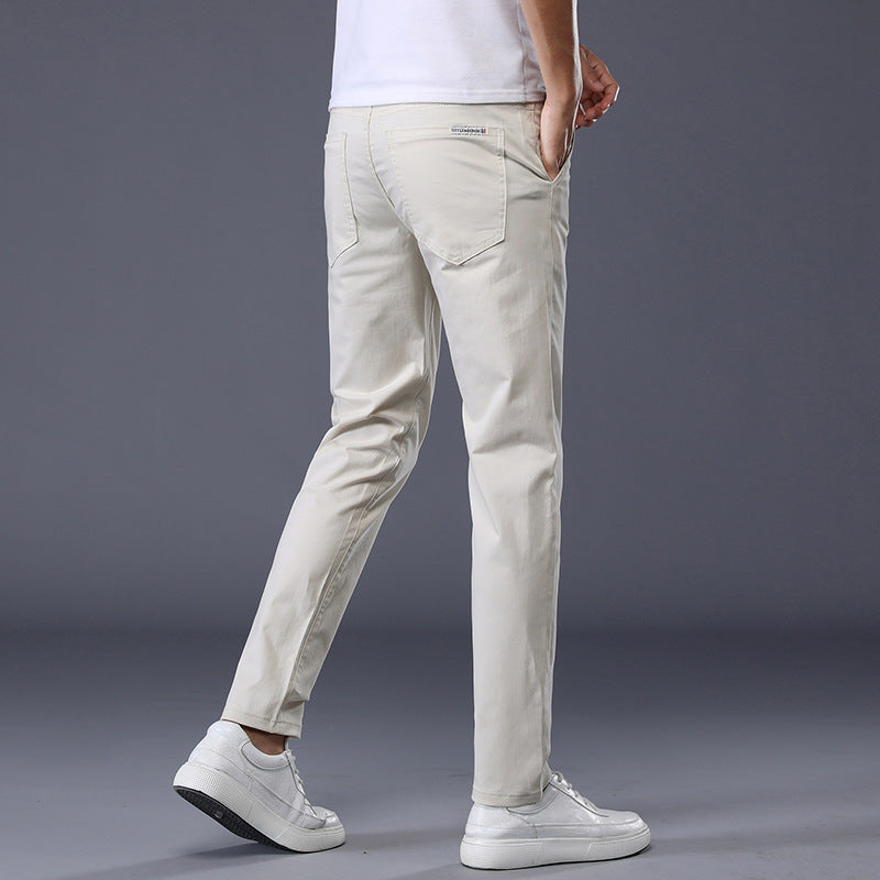 Men's Slim-Fit Stretch Casual Pants - Comfortable and Stylish