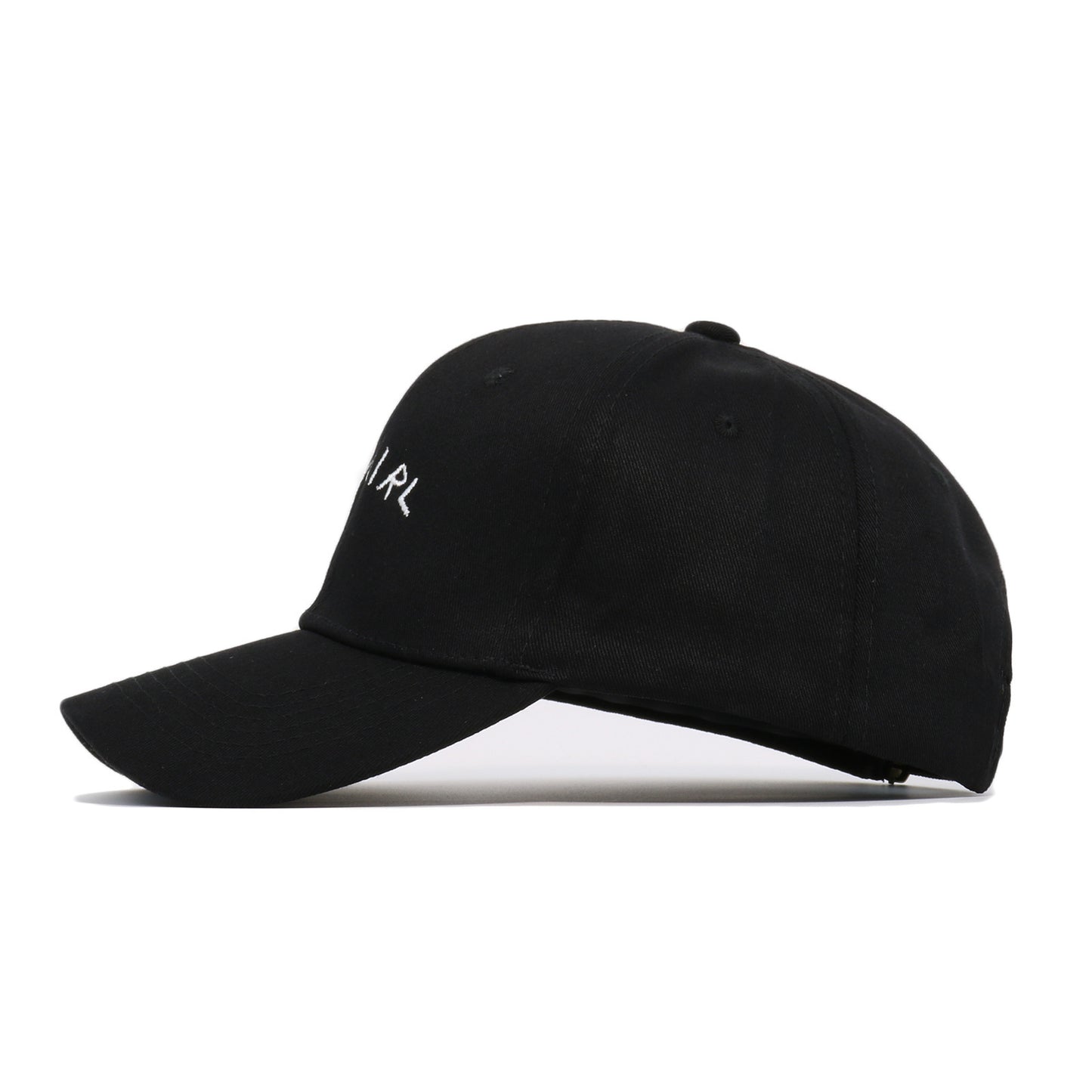 Babygirl" Embroidered Black Adjustable Cap