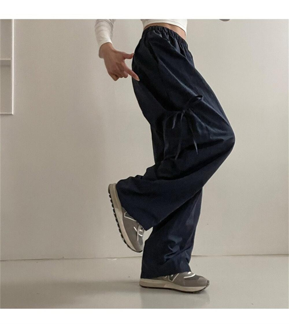 Loose Wide Leg Straight Casual Mopping Trousers