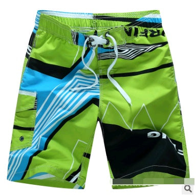 Men's Quick-Dry Graphic Swim Shorts - Bold and Comfortable