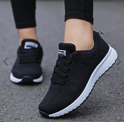 Women's Breathable Sports Sneakers front view