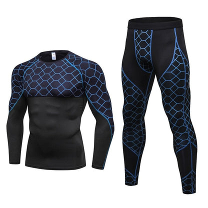 Men's Athletic Compression Set - Performance Top and Leggings