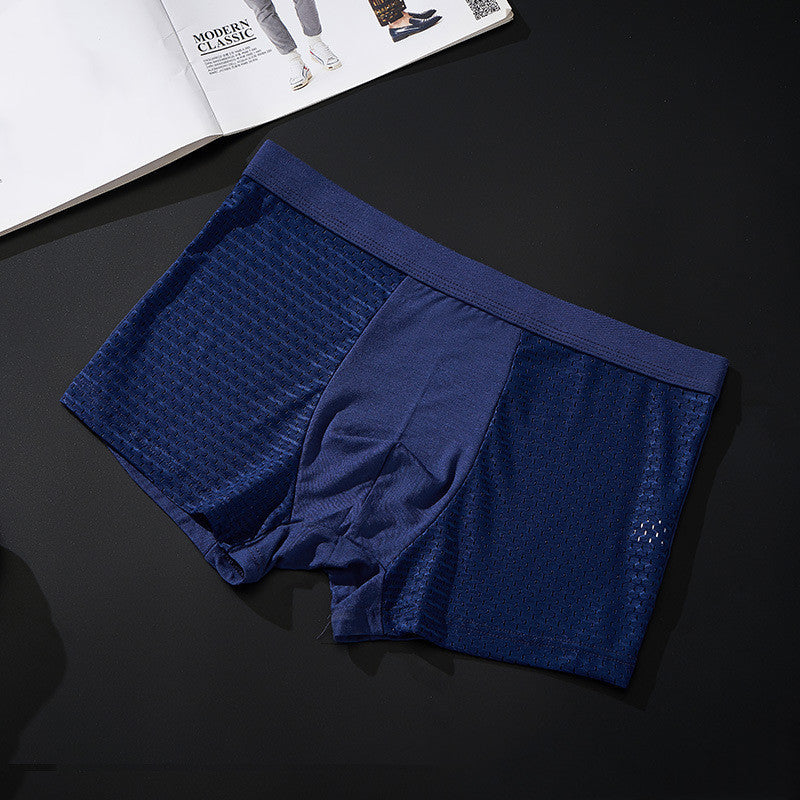 Men's Breathable Mesh Boxer Briefs Set - Cool and Comfortable Fit