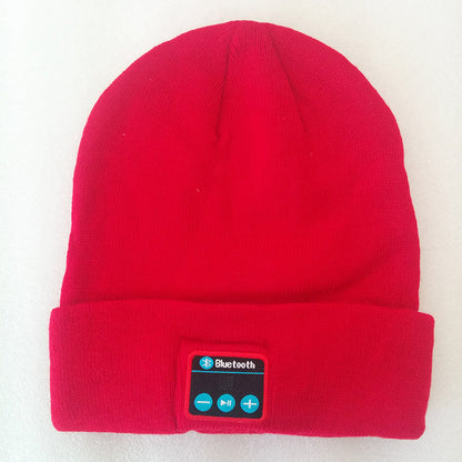 Wireless Knitted Hat With Bluetooth Headset