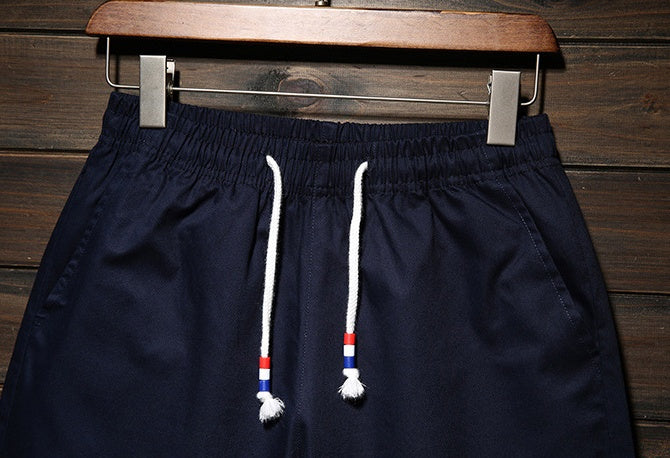 Men's Casual Drawstring Shorts with Pockets - Comfortable & Stylish