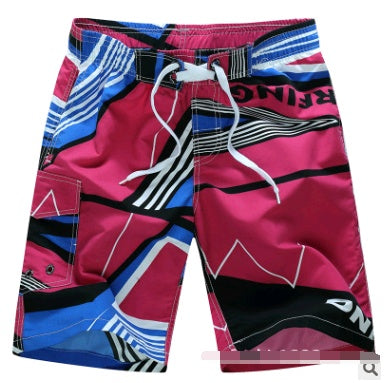 Men's Quick-Dry Graphic Swim Shorts - Bold and Comfortable