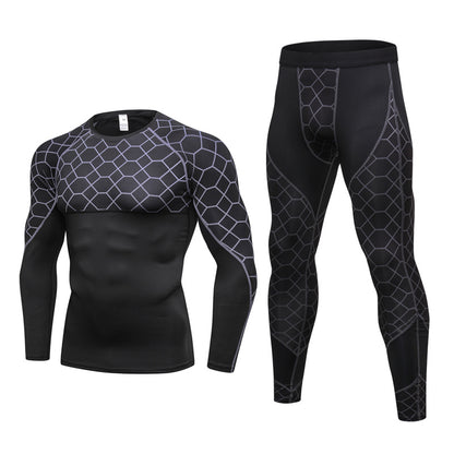 Men's Athletic Compression Set - Performance Top and Leggings