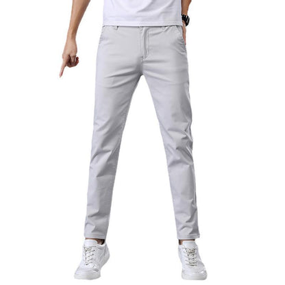 Men's Slim-Fit Stretch Casual Pants - Comfortable and Stylish