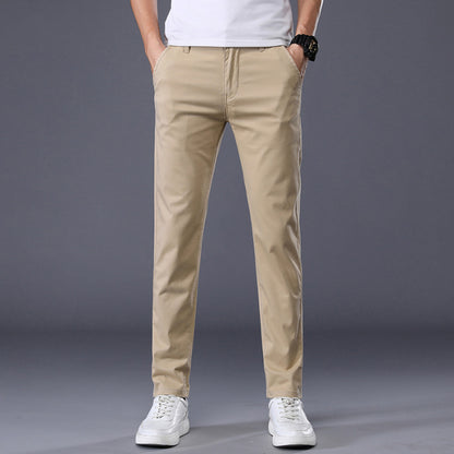 Men's Slim-Fit Stretch Casual Pants - Comfortable and Stylish