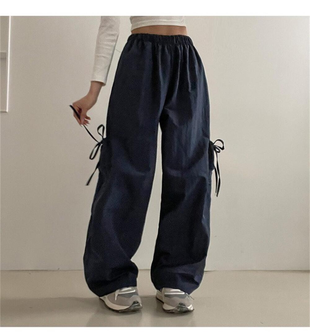 Loose Wide Leg Straight Casual Mopping Trousers