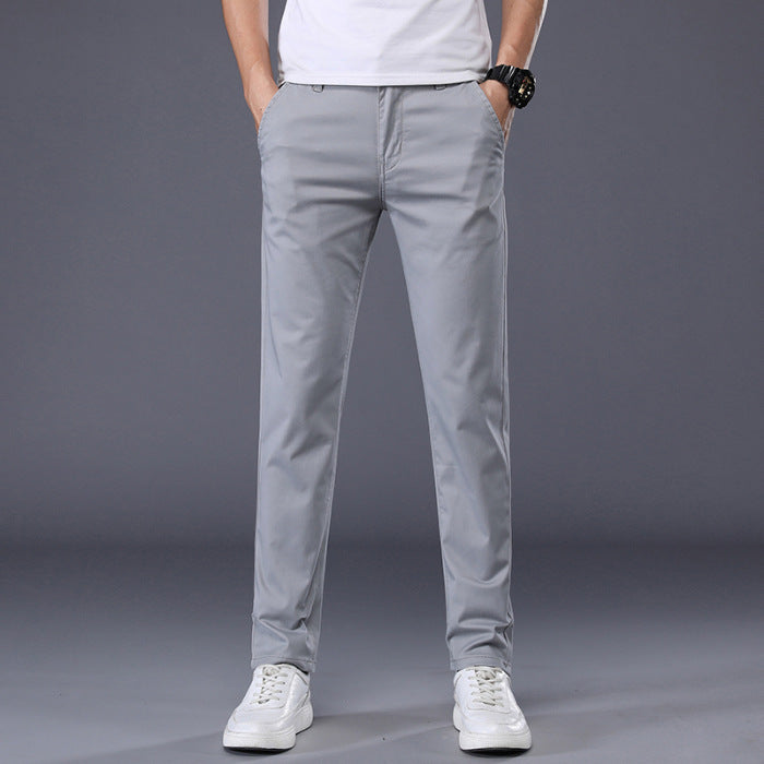 Men's Slim-Fit Stretch Casual Pants - Comfortable and Stylish