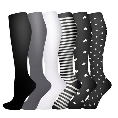 Leisure Printed Sports Pressure Socks Combination Set