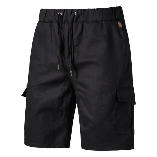 Men's Casual Drawstring Cargo Shorts - Comfortable and Versatile