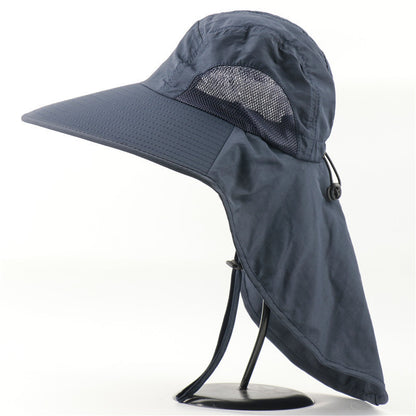 Wide Brim Sun Protection Hat with UV Shield – Ideal for Outdoor Fun