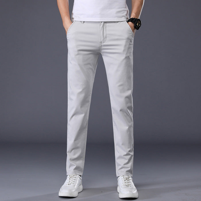 Men's Slim-Fit Stretch Casual Pants - Comfortable and Stylish