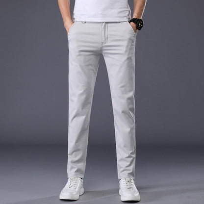 Men's Slim-Fit Stretch Casual Pants - Comfortable and Stylish