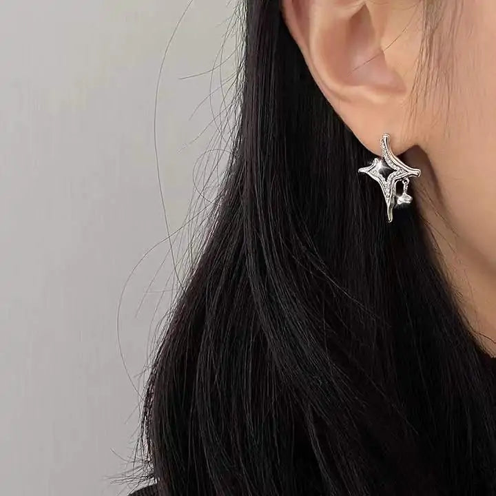 Versatile Asterism Rhinestone Earrings for any outfit
