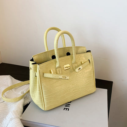 Birkin Bag Yellow Front On Box