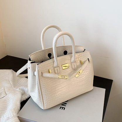 Birkin Bag White Front On Box