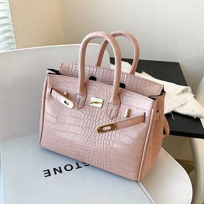 Birkin Bag Pink Front On Chair