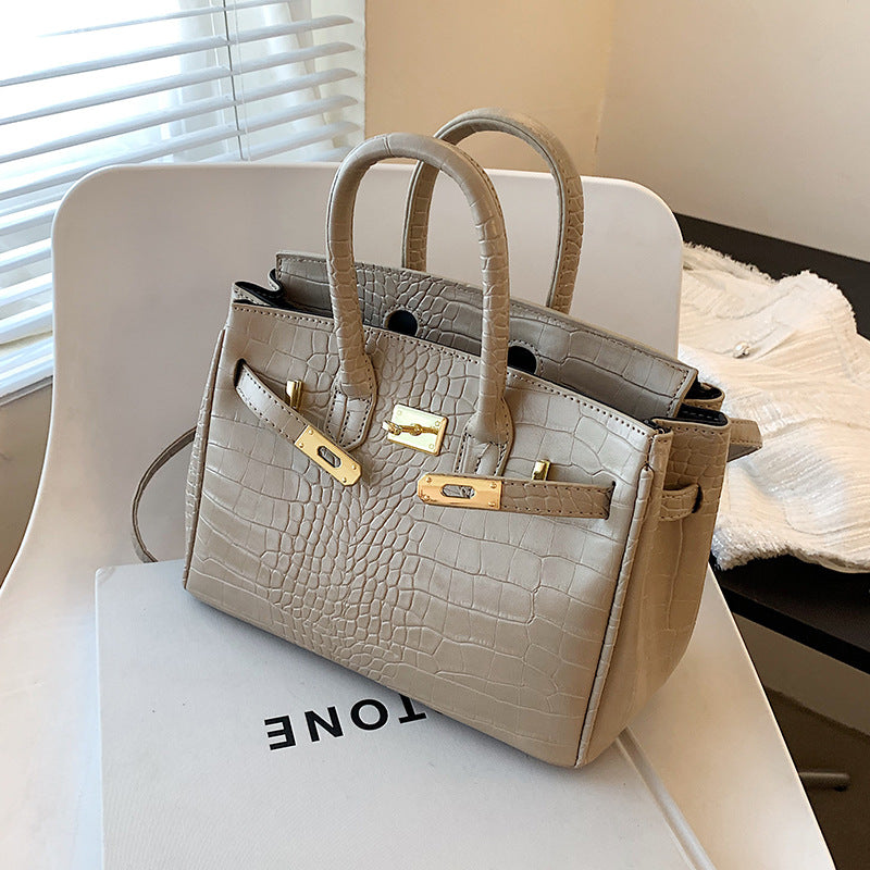 Birkin Bag Khaki Front On Chair