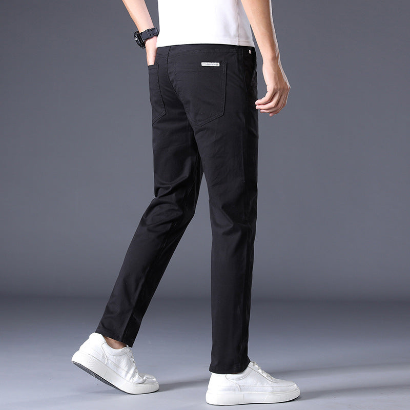 Men's Slim-Fit Stretch Casual Pants - Comfortable and Stylish