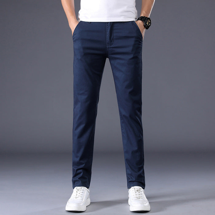 Men's Slim-Fit Stretch Casual Pants - Comfortable and Stylish