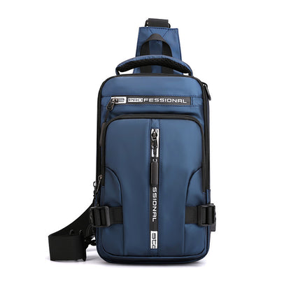 Men's Crossbody Bag with USB Charging Port – Versatile and Durable