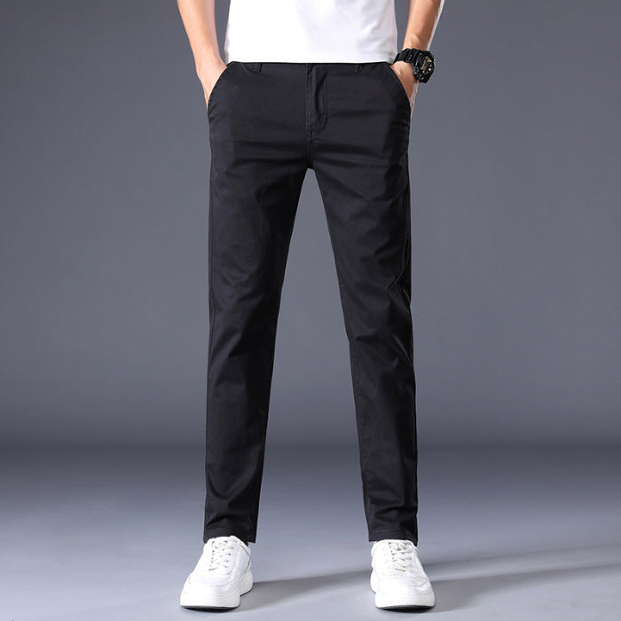 Men's Slim-Fit Stretch Casual Pants - Comfortable and Stylish