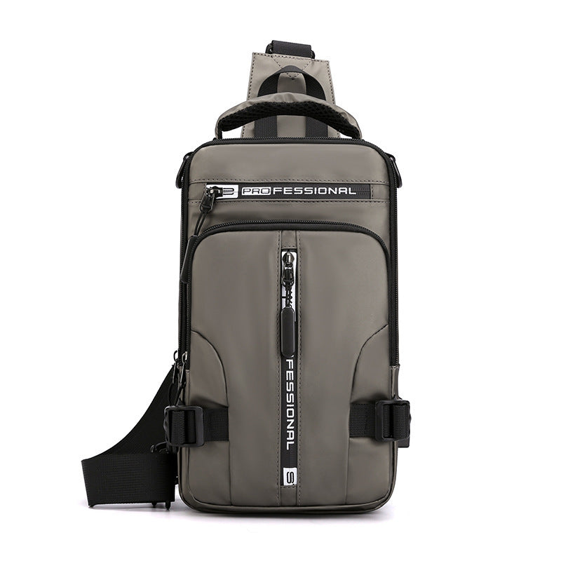 Men's Crossbody Bag with USB Charging Port – Versatile and Durable