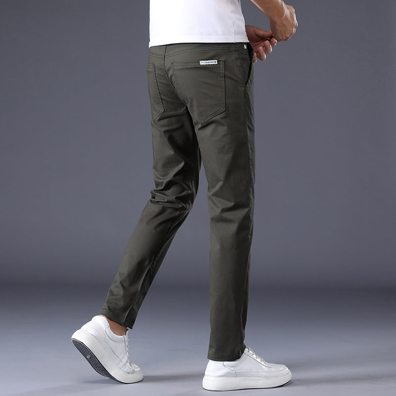 Men's Slim-Fit Stretch Casual Pants - Comfortable and Stylish