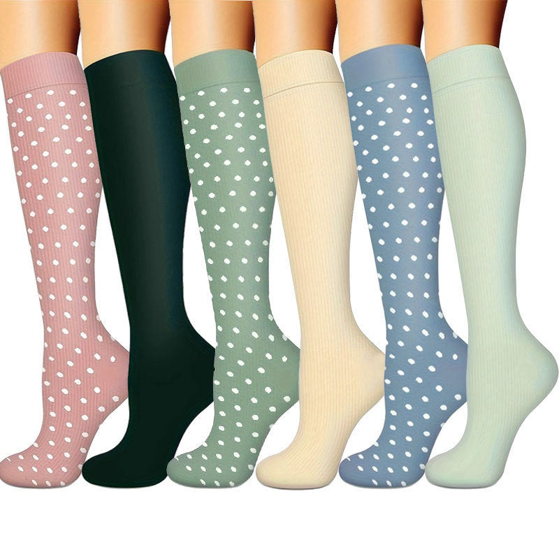 Leisure Printed Sports Pressure Socks Combination Set