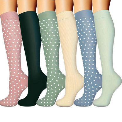 Leisure Printed Sports Pressure Socks Combination Set