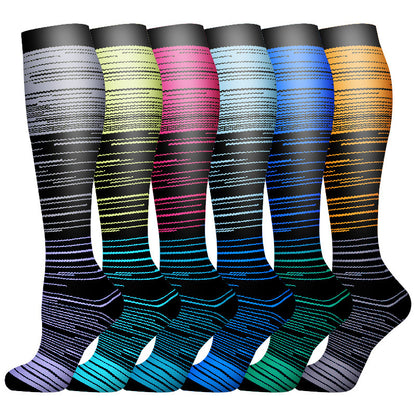 Leisure Printed Sports Pressure Socks Combination Set