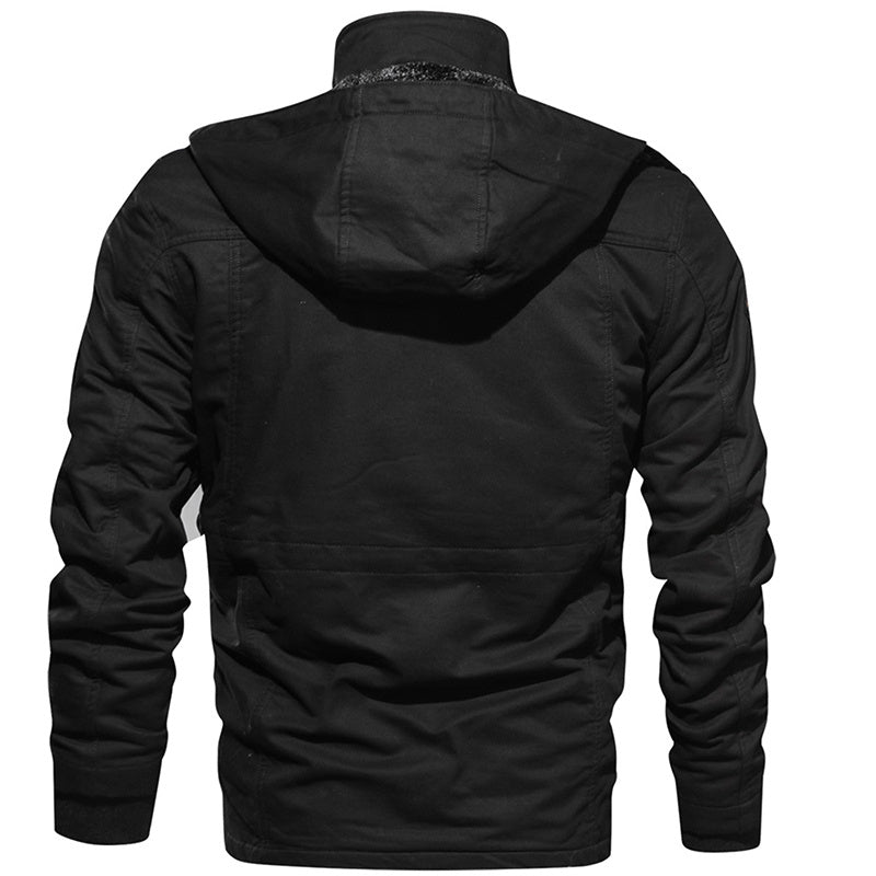 Men's Warm Tactical Winter Jacket - Durable and Water-Resistant