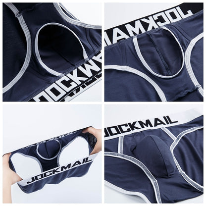 Men Underwear Briefs U Convex Big  Pouch Jockstrap