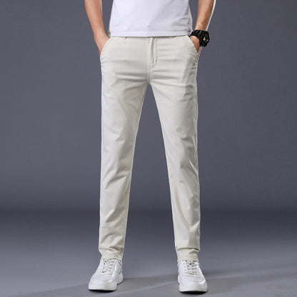 Men's Slim-Fit Stretch Casual Pants - Comfortable and Stylish